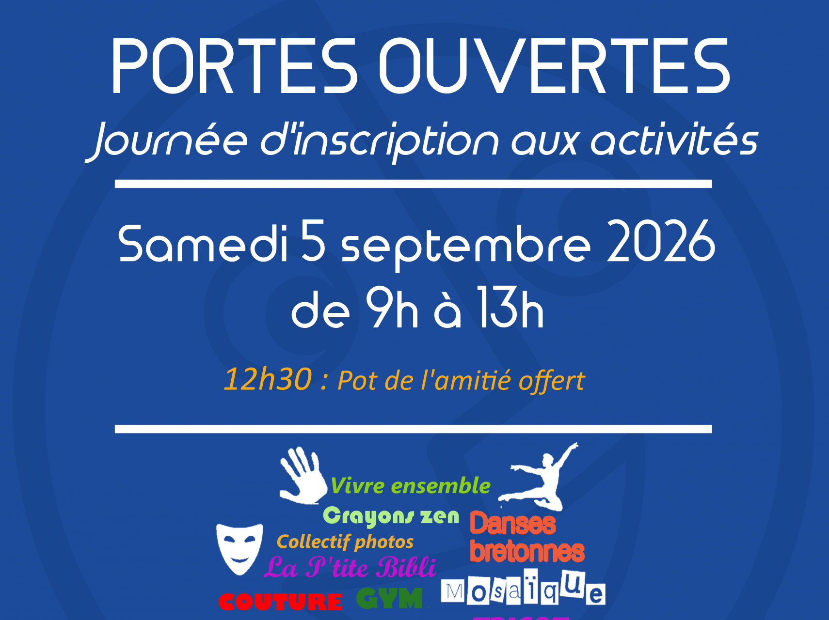 Portes ouvertes et Incriptions